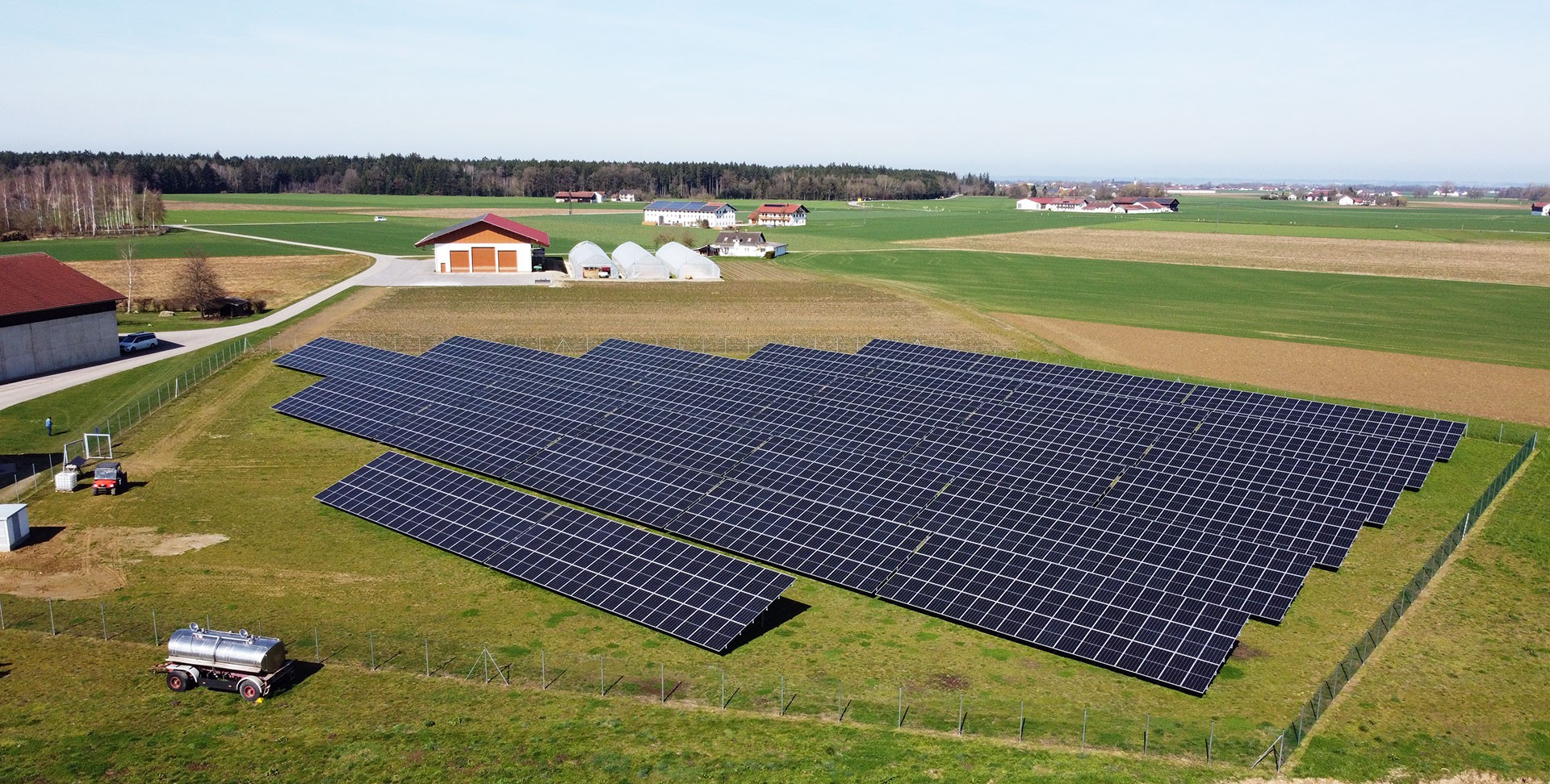 Referenzanlage Abel Retec Freifläche Zwieselsberger Engelsberg