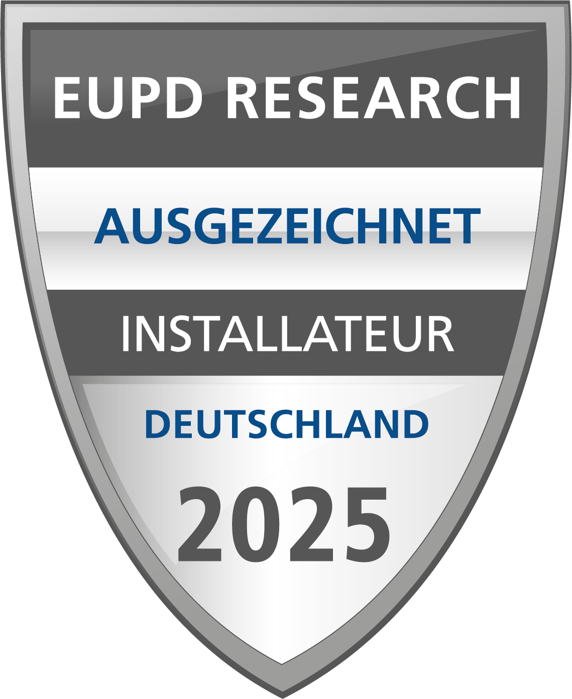 EUPD Research Siegel  Installateur Deutschland 2025