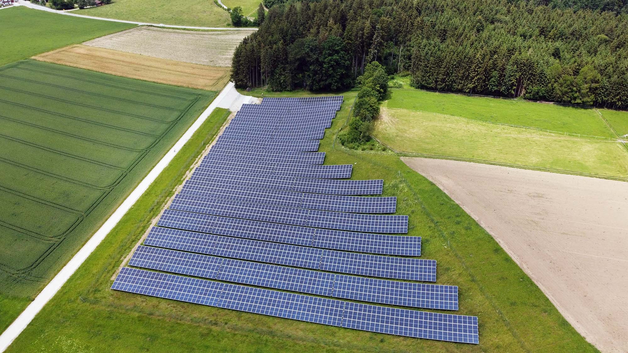 Solarpark Alzgruppe Truchtlaching Abel Retec