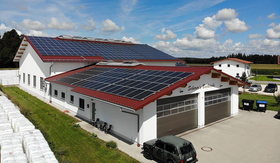 ABEL ReTec Referenzanlage Firmen Scherer