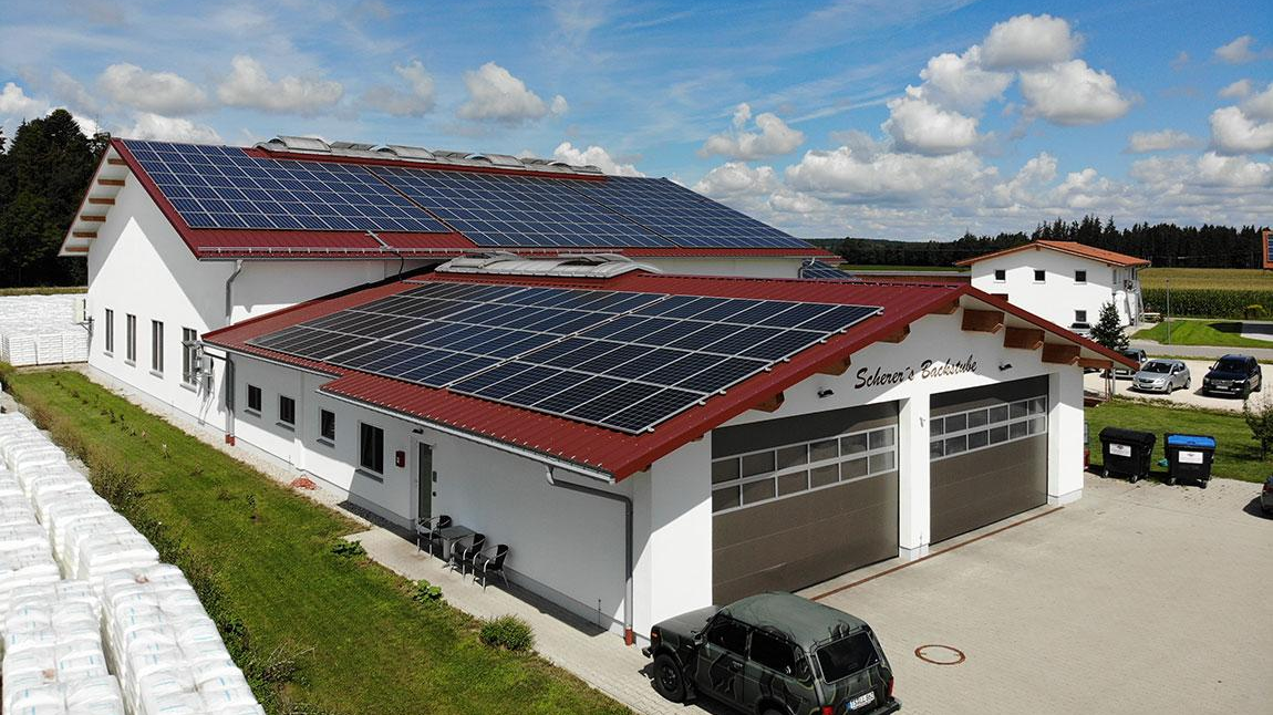 Edeka Scherer: frische Semmeln mit Solarstrom