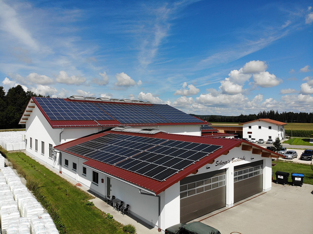 Referenzkunde ABEL ReTec Edeka Scherer Schnaitsee PV mit Speicher von ABEL ReTec